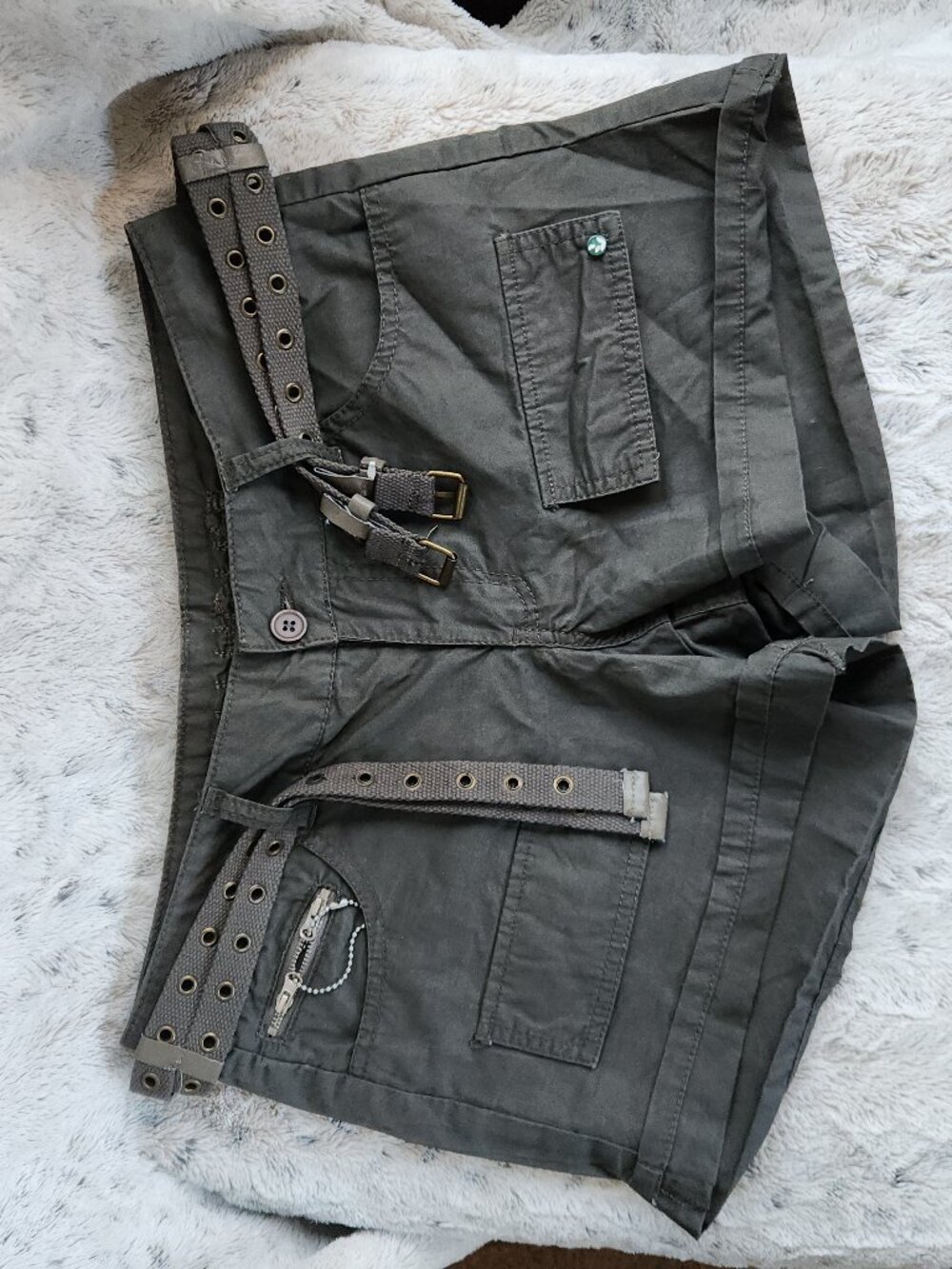 Dollhouse Military Green Shorts - Size 11